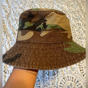 POLO RALPH LAUREN Cotton Chino Camouflage Bucket Hat